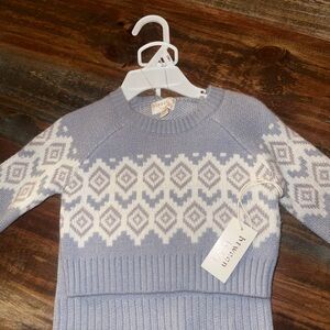 BRAND NEW WITH TAGS 12 month girls sweater and skirt set. Brand new with tags.